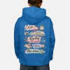 Bluza z przesłaniem oversize z kapturem Ciesz się chwilą Twórz wspomnienia Kochaj bez granic Dziel się miłością Noś dobro v2