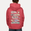 Bluza z przesłaniem oversize z kapturem Ciesz się chwilą Twórz wspomnienia Kochaj bez granic Dziel się miłością Noś dobro v2