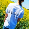 Koszulka oversize Dobrze, że jesteś! Unisex pozytywny T-shirt z przesłaniem