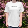 Koszulka oversize Dobrze, że jesteś! Unisex Pozytywny T-shirt z przesłaniem