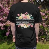 Koszulka oversize Dobrze, że jesteś! KWIATY Unisex Pozytywny T-shirt z przesłaniem