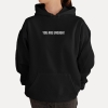 Bluza przesłaniem oversize z kapturem You are enough! v2 Unisex