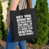 Torba Bawełniana z Rozszerzanym Dnem – You Are Enough v2