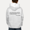 Bluza z przesłaniem oversize z kapturem You are enough! Unisex