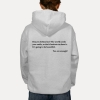 Bluza z przesłaniem oversize z kapturem You are enough! Unisex