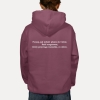 Bluza z przesłaniem oversize z kapturem Poczuj jak miłość płynie do Ciebie