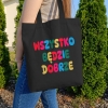Torba Bawełniana z Rozszerzanym Dnem – WSZYSTKO BĘDZIE DOBRZE