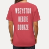 Koszulka z napisem „Wszystko będzie dobrze” – pozytywna koszulka NosDobro z przesłaniem nadziei